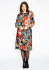 Dress A-line BYZANTINE - black - #2