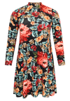 Dress A-line BYZANTINE - black - #4