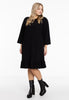 Dress frilled SPARKLE - black - #2