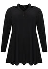 Tunic wide bottom strap DOLCE - black - #4