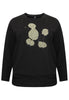 Sweater strass POODLE - black  - #4