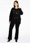 Sweater strass Cube - black - #2