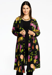 Cardigan pleated CHRYSANT - black - #1