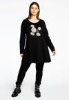 Tunic wide bottom POODLE - black - #2