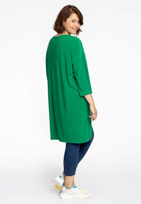 Tunic wide straight DOLCE - green  - #3