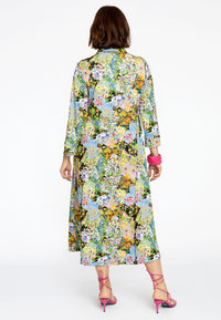 Blouse-dress FLOWERY - black - #3