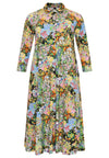 Blouse-dress FLOWERY - black - #4