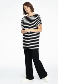 Tunic shoulder strings BRETON - black - #2