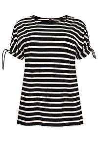 Tunic shoulder strings BRETON - black - #4