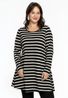 Tunic wide bottom BRETON - black  - #1