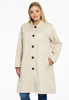 Raincoat basic - brown - #1