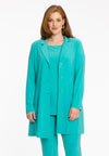 Blazer long DOLCE - turquoise