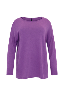 Pull square cashmere - purple  - #3