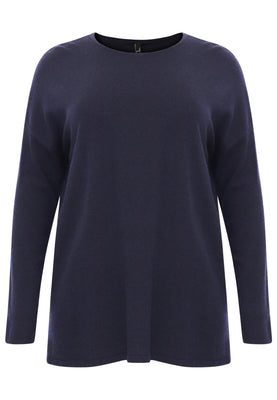 Pull square cashmere - blue - #4