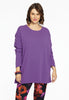 Pull square cashmere - purple 