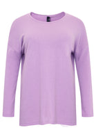 Pull square cashmere - light purple - #3