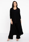 Cardigan extra long DOLCE - black