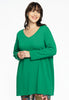 Pull v-neck cashmere - green 