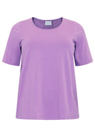 T-shirt COTTON - light purple - #1