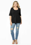 T-shirt COTTON - black