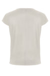 T-shirt cap sleeves DOLCE - ecru - #3