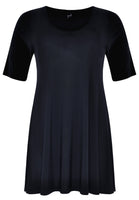 Tunic wide bottom DOLCE - blue - #4