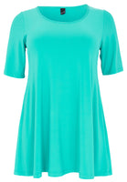 Tunic wide bottom DOLCE - turquoise - #4