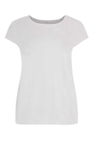 T-shirt cap sleeves COTTON - white  - #4