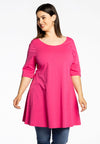 Tunic wide bottom COTTON - pink