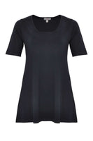 Tunic flare COTTON - blue - #4