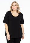 T-shirt A-line DOLCE - black 