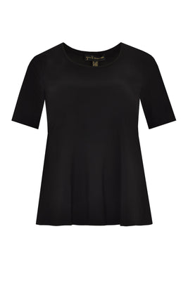 T-shirt A-line DOLCE - black  - #4