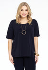 T-shirt a-lijn dolce - blauw