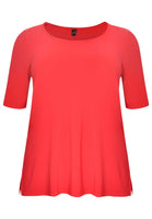 T-shirt A-line DOLCE - red  - #4