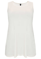 Singlet flare DOLCE - ecru - #4