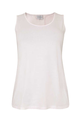 Singlet relax fit COTTON - white  - #4