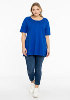 Tunic flare fit COTTON - indigo - #2