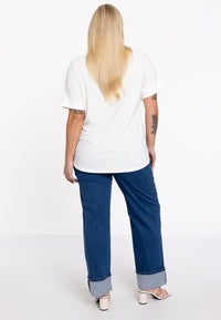 T-shirt double col en V DOLCE - #2