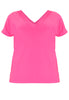 T-shirt v-neck DOLCE - pink - #4