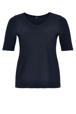 T-shirt v-neck relax fit DOLCE - blue - #4