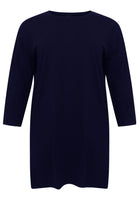 Tunic wide COTTON - blue - #4