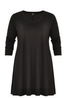 Tunic wide bottom VISCOSE - black  - #3