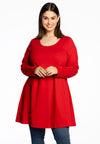 Tunic wide bottom DOLCE - red 