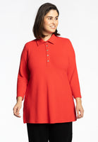 Tunic flare DIAGONAL - red  - #1