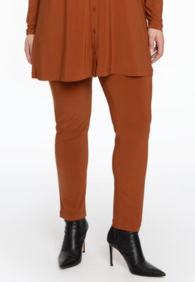 Pencil trousers DOLCE - mid brown - #1