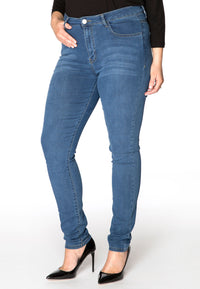 Shaping skinny jeans 5p - indigo - #2