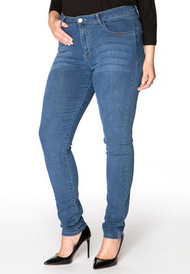 Shaping skinny jeans 5p - indigo - #1