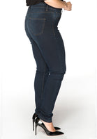 Shaping skinny jeans 5p - dark indigo - #4