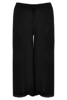 Trousers waist cord 7/8 VOILE - black  - #4