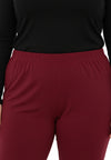 Trousers bootleg DOLCE - dark red - #4